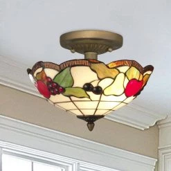 Litton Lane Sales -Litton Lane Sales antique brass springdale lighting flush mount lights sth11001 c3 1000