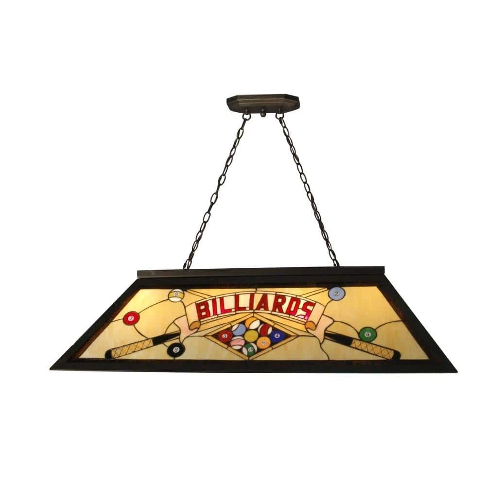 4-Light Antique Bronze Billiard Pool Table Hanging Light Fixture by Springdale Lighting 4 4-Light Antique Bronze Billiard Pool Table Hanging Light Fixture by Springdale Lighting - Image 3