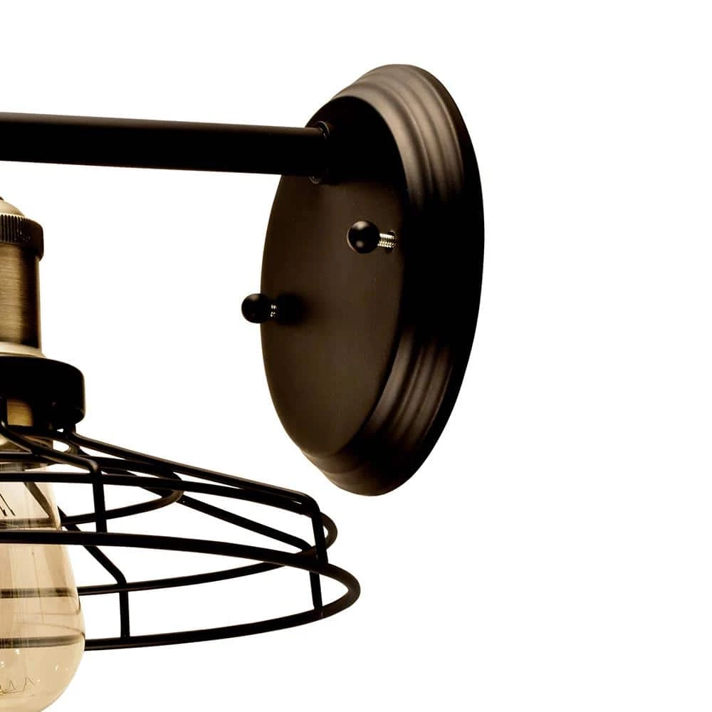 Lewis 1-Light Antique Bronze Wall Sconce by Springdale Lighting 5 Lewis 1-Light Antique Bronze Wall Sconce by Springdale Lighting - Image 3