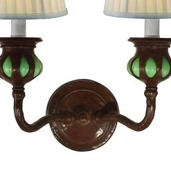Green 15 in. Antique Bronze Wall Sconce by Springdale Lighting 10 Green 15 in. Antique Bronze Wall Sconce by Springdale Lighting -Litton Lane Sales antique bronze springdale lighting wall sconces spw19066 1f 1000