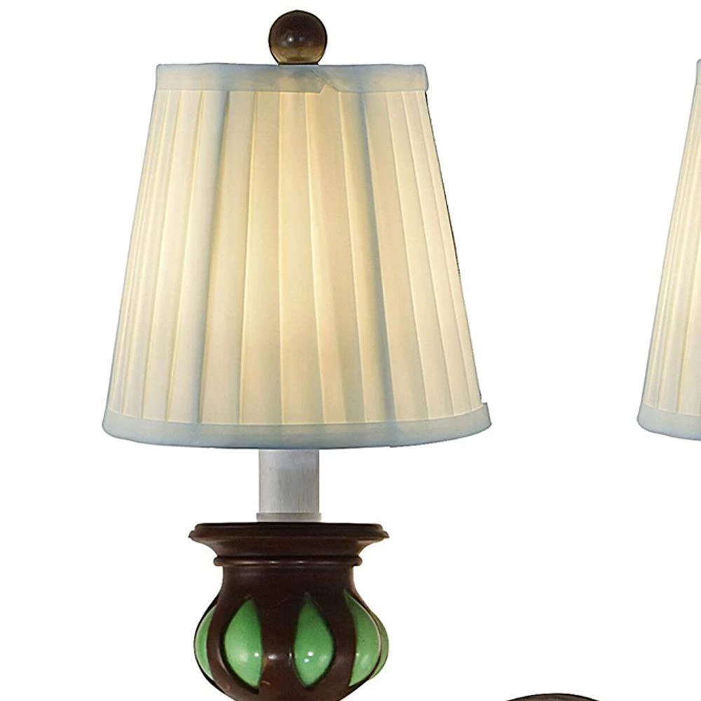 Green 15 in. Antique Bronze Wall Sconce by Springdale Lighting 4 Green 15 in. Antique Bronze Wall Sconce by Springdale Lighting - Image 2