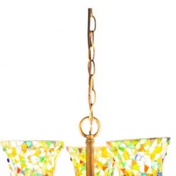 Remy 3-Light Antique Golden Bronze Chandelier with Mosaic Art Glass by Springdale Lighting -Litton Lane Sales antique golden bronze springdale lighting chandeliers sth19108 1f 1000