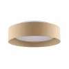 Lynch 15.75 in. 3-Light Beige Ceiling Light by Bromi Design -Litton Lane Sales beige bromi design flush mount lights b4106bg 64 1000