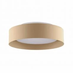 Lynch 15.75 in. 3-Light Beige Ceiling Light by Bromi Design