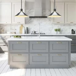 Silas - 1 Metal Pendant Light, Antique Nickel and Black by Robert Stevenson Lighting -Litton Lane Sales black antique nickel robert stevenson lighting chandeliers ec1223 31 1000