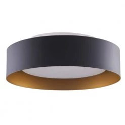 Lynch Black and Gold Flush Mount by Bromi Design