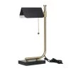 20 in. Black Metal Contemporary Table Lamp by Litton Lane 1 20 in. Black Metal Contemporary Table Lamp by Litton Lane -Litton Lane Sales black litton lane desk lamps 042721 64 1000