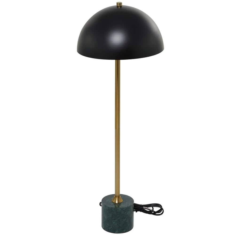 28 in. Black Metal Table Lamp by Litton Lane 3 28 in. Black Metal Table Lamp by Litton Lane