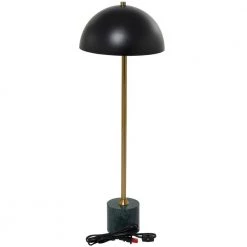 28 in. Black Metal Table Lamp by Litton Lane 16 28 in. Black Metal Table Lamp by Litton Lane -Litton Lane Sales black litton lane desk lamps 042767 66 1000