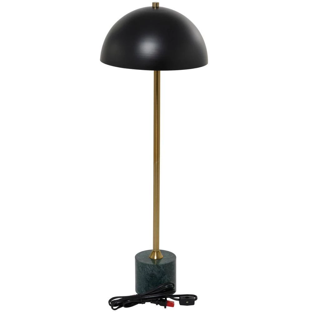 28 in. Black Metal Table Lamp by Litton Lane 8 28 in. Black Metal Table Lamp by Litton Lane - Image 6