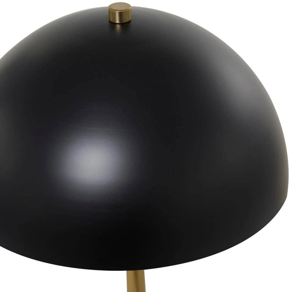 28 in. Black Metal Table Lamp by Litton Lane 6 28 in. Black Metal Table Lamp by Litton Lane - Image 4