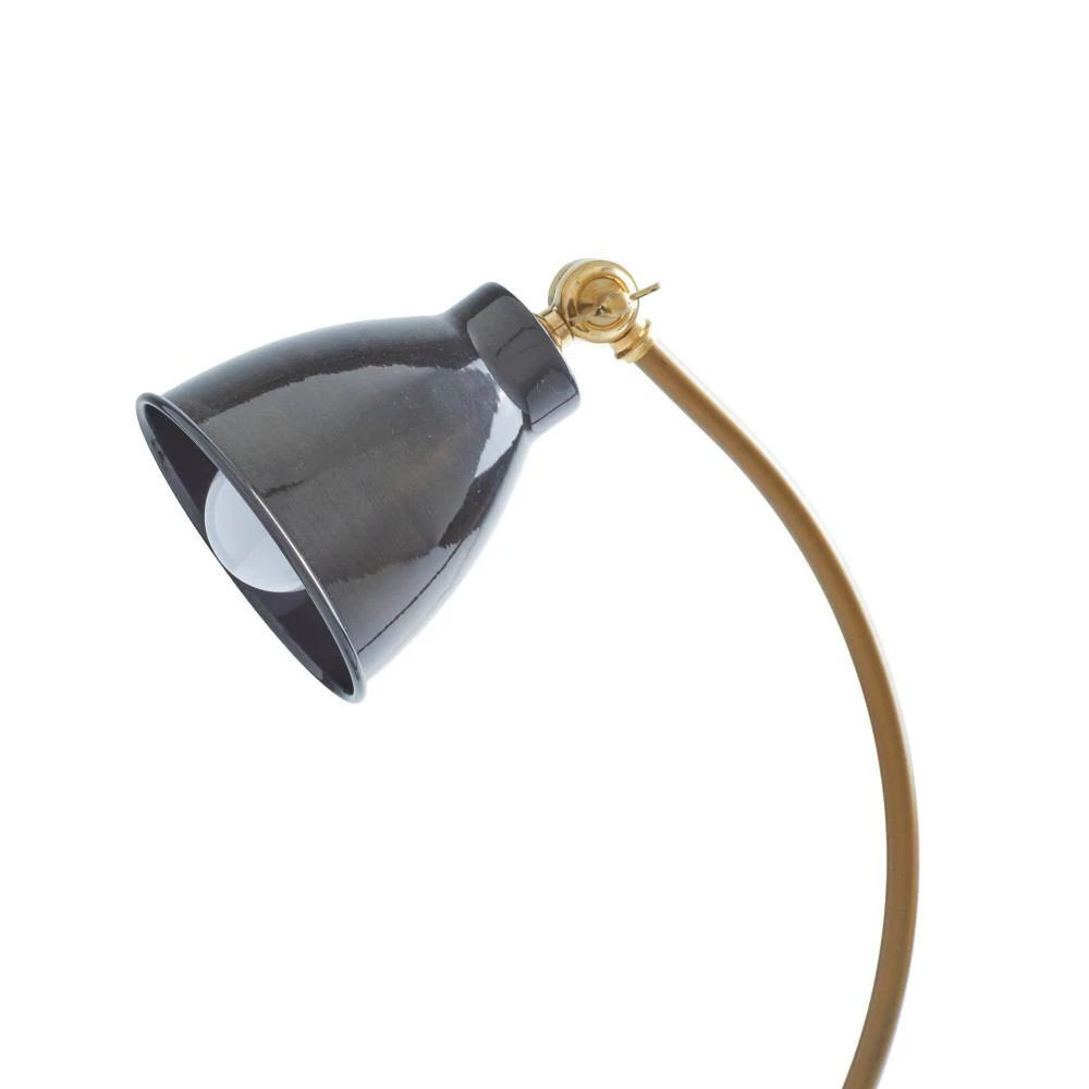 19 in. Black Metal Desk Lamp by Litton Lane 5 19 in. Black Metal Desk Lamp by Litton Lane - Image 3