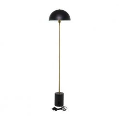 62 in. Black Metal Contemporary Floor Lamp by Litton Lane 12 62 in. Black Metal Contemporary Floor Lamp by Litton Lane -Litton Lane Sales black litton lane floor lamps 042481 66 1000