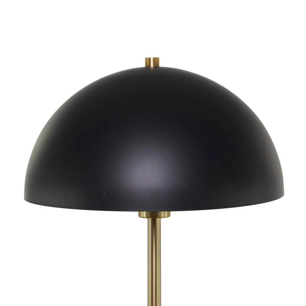 62 in. Black Metal Contemporary Floor Lamp by Litton Lane 6 62 in. Black Metal Contemporary Floor Lamp by Litton Lane - Image 4