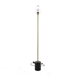 62 in. Black Metal Contemporary Floor Lamp by Litton Lane 14 62 in. Black Metal Contemporary Floor Lamp by Litton Lane -Litton Lane Sales black litton lane floor lamps 042481 c3 1000