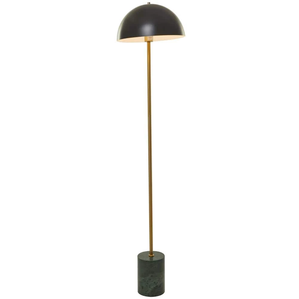 62 in. Black Metal Contemporary Floor Lamp by Litton Lane 3 62 in. Black Metal Contemporary Floor Lamp by Litton Lane