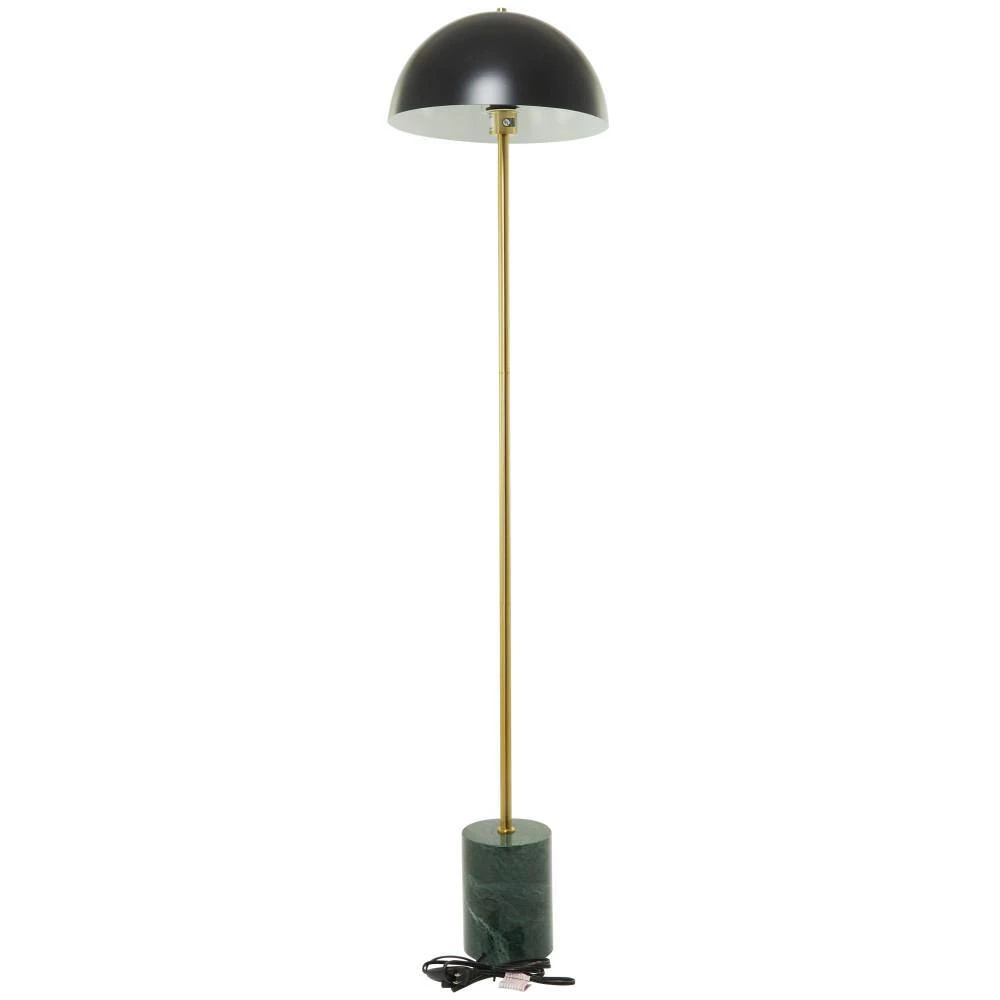 62 in. Black Metal Contemporary Floor Lamp by Litton Lane 7 62 in. Black Metal Contemporary Floor Lamp by Litton Lane - Image 5