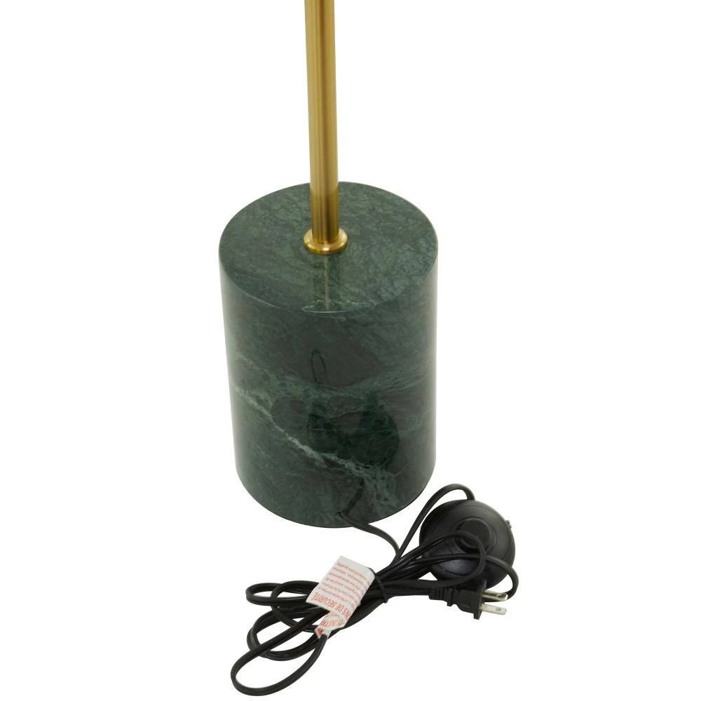 62 in. Black Metal Contemporary Floor Lamp by Litton Lane 6 62 in. Black Metal Contemporary Floor Lamp by Litton Lane - Image 4