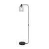 61 in. Black Metal Floor Lamp by Litton Lane -Litton Lane Sales black litton lane floor lamps 67723 64 1000
