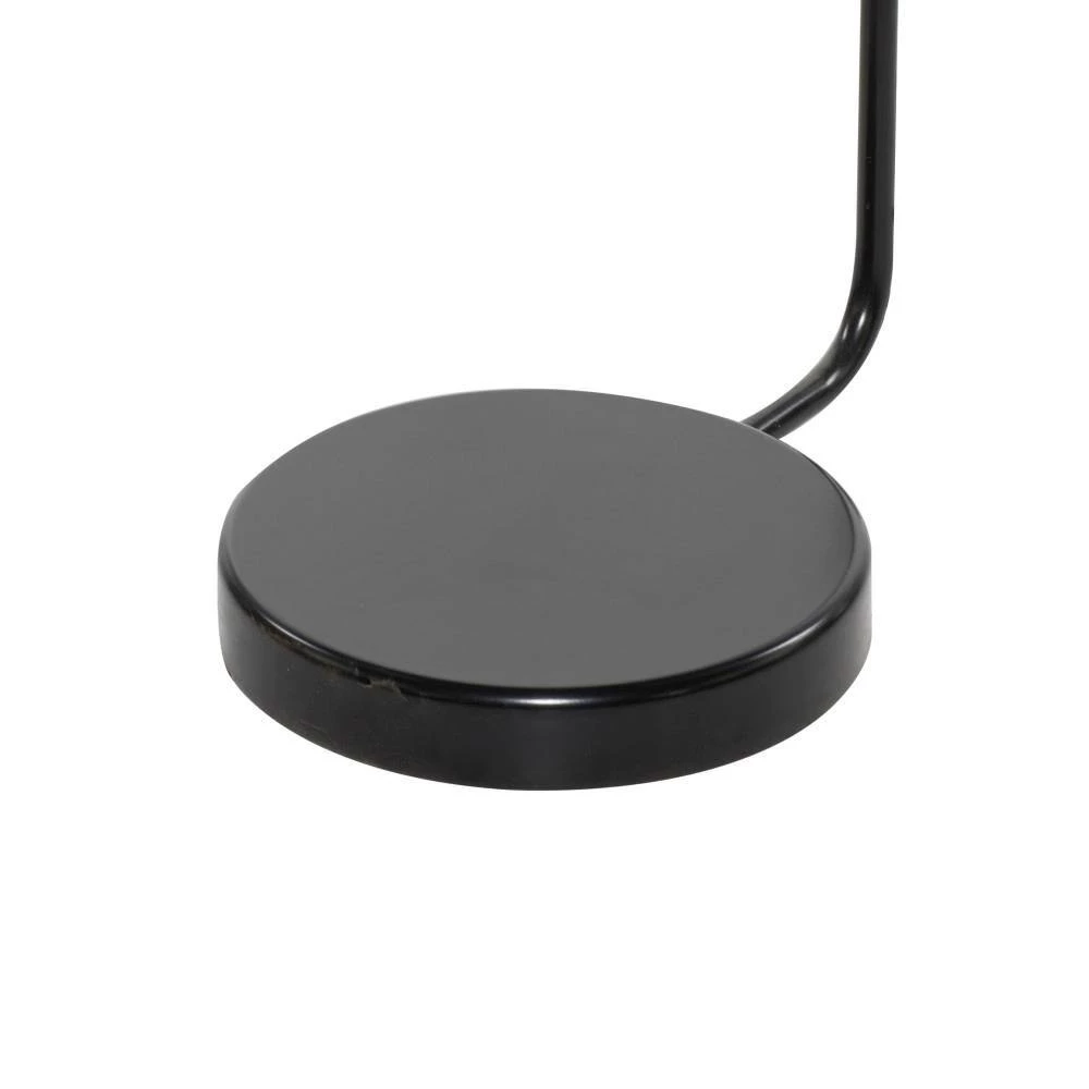 61 in. Black Metal Floor Lamp by Litton Lane 4 61 in. Black Metal Floor Lamp by Litton Lane - Image 2