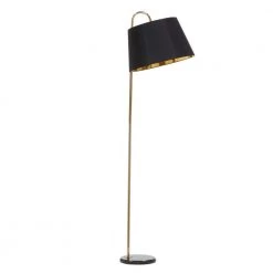 60 in. Black Metal Floor Lamp by Litton Lane