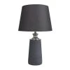 24 in. Black Cement Modern Table Lamp by Litton Lane 2 24 in. Black Cement Modern Table Lamp by Litton Lane -Litton Lane Sales black litton lane table lamps 041110 64 1000