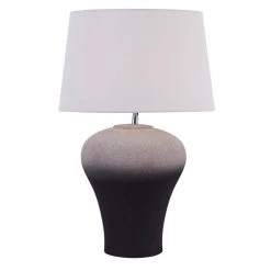 23 in. Black Ceramic Table Lamp by Litton Lane