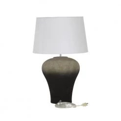 23 in. Black Ceramic Table Lamp by Litton Lane 15 23 in. Black Ceramic Table Lamp by Litton Lane -Litton Lane Sales black litton lane table lamps 52386 fa 1000