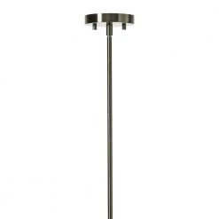 Landry - 1 Seedy Glass and Metal Pendant Light, Black and Nickel by Robert Stevenson Lighting 14 Landry - 1 Seedy Glass and Metal Pendant Light, Black and Nickel by Robert Stevenson Lighting -Litton Lane Sales black nickel robert stevenson lighting pendant lights ec1237 44 1000