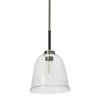 Landry - 1 Seedy Glass and Metal Pendant Light, Black and Nickel by Robert Stevenson Lighting 1 Landry - 1 Seedy Glass and Metal Pendant Light, Black and Nickel by Robert Stevenson Lighting -Litton Lane Sales black nickel robert stevenson lighting pendant lights ec1237 64 1000