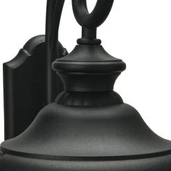 Prestwick - Metal and Glass Outdoor Light, Matte Black by Robert Stevenson Lighting 16 Prestwick - Metal and Glass Outdoor Light, Matte Black by Robert Stevenson Lighting -Litton Lane Sales black robert stevenson lighting outdoor sconces ec1232 fa 1000