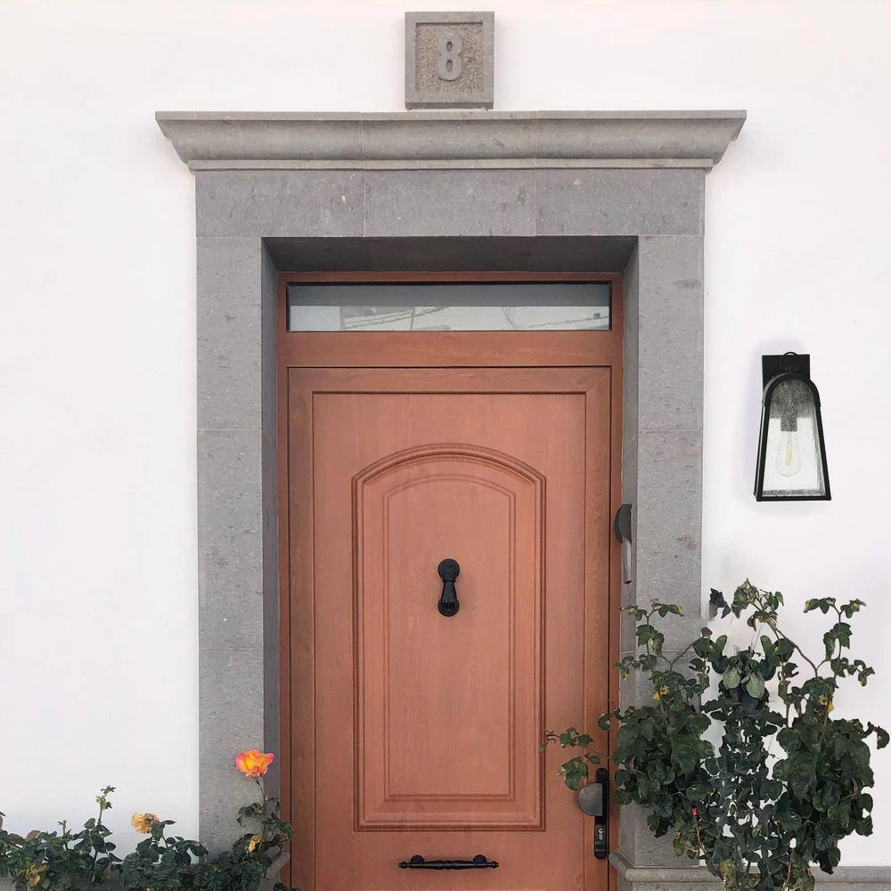 Revere - Textured Black Metal and Seedy Glass Outdoor Light by Robert Stevenson Lighting 4 Revere - Textured Black Metal and Seedy Glass Outdoor Light by Robert Stevenson Lighting - Image 2