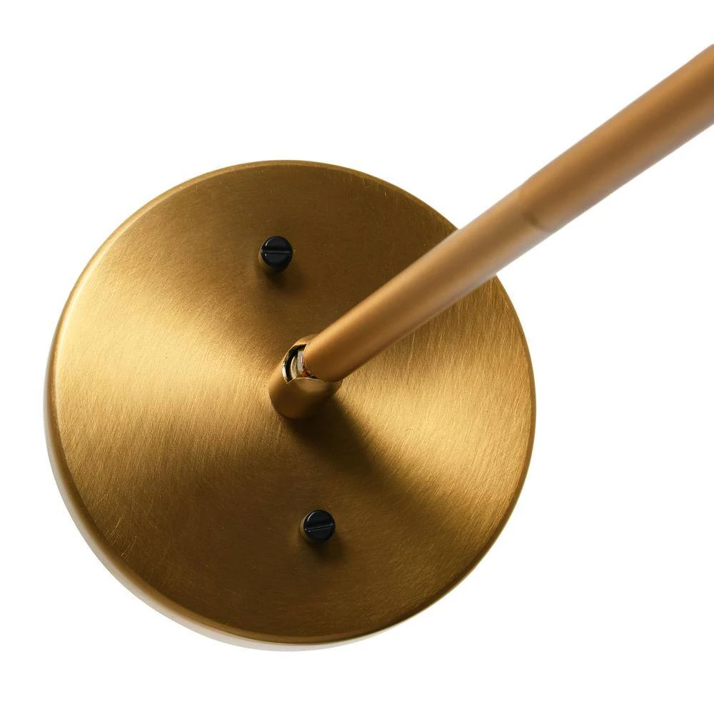 Beckett - Black and Brushed Gold with Metal Shade Pendant Ceiling Light by Robert Stevenson Lighting 8 Beckett - Black and Brushed Gold with Metal Shade Pendant Ceiling Light by Robert Stevenson Lighting - Image 6