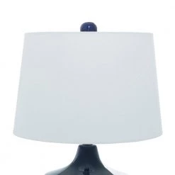 23 in. Blue Porcelain Table Lamp (Set of 2) by Litton Lane -Litton Lane Sales blue litton lane table lamps 78494 4f 1000