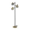 67 in. Brass Metal Contemporary Floor Lamp by Litton Lane -Litton Lane Sales brass litton lane floor lamps 042430 64 1000