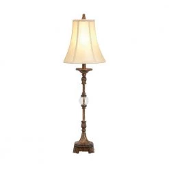 34 in. Bronze Polystone Buffet Lamp by Litton Lane -Litton Lane Sales bronze litton lane table lamps 49961 c3 1000