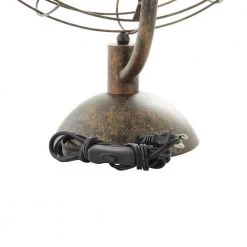 24 in. Black Metal Accent Lamp by Litton Lane -Litton Lane Sales bronze litton lane table lamps 84239 1d 1000