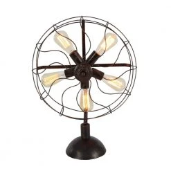 24 in. Black Metal Accent Lamp by Litton Lane
