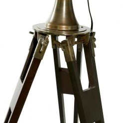 63 in. Brown Aluminum Floor Lamp by Litton Lane -Litton Lane Sales brown litton lane floor lamps 18902 1f 1000