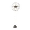 55 in. Brown Industrial Metal Floor Lamp by Litton Lane -Litton Lane Sales brown litton lane floor lamps 43439 64 1000