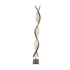 67 in. Brown Metal Floor Lamp by Litton Lane 15 67 in. Brown Metal Floor Lamp by Litton Lane -Litton Lane Sales brown litton lane floor lamps 58829 a0 1000