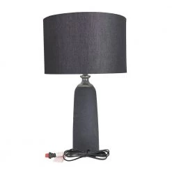 23 in. Brown Cement Modern Table Lamp by Litton Lane 13 23 in. Brown Cement Modern Table Lamp by Litton Lane -Litton Lane Sales brown litton lane table lamps 040226 66 1000