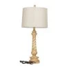 31 in. Brown Polystone Farmhouse Accent Lamp (Set of 2) by Litton Lane 2 31 in. Brown Polystone Farmhouse Accent Lamp (Set of 2) by Litton Lane -Litton Lane Sales brown litton lane table lamps 042598 66 1000