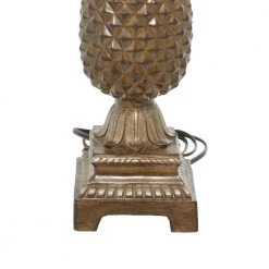 15 in. Brown Polystone Table Lamp (Set of 2) by Litton Lane 19 15 in. Brown Polystone Table Lamp (Set of 2) by Litton Lane -Litton Lane Sales brown litton lane table lamps 78496 4f 1000