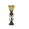 20 in. Brown Metal Uplight by Litton Lane 1 20 in. Brown Metal Uplight by Litton Lane -Litton Lane Sales brown litton lane table lamps 95758 64 1000
