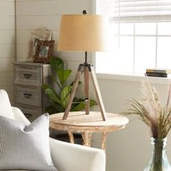 30 in. Brown Wood Table Lamp (Set of 2) by Litton Lane 19 30 in. Brown Wood Table Lamp (Set of 2) by Litton Lane -Litton Lane Sales brown litton lane table lamps 97335 31 1000