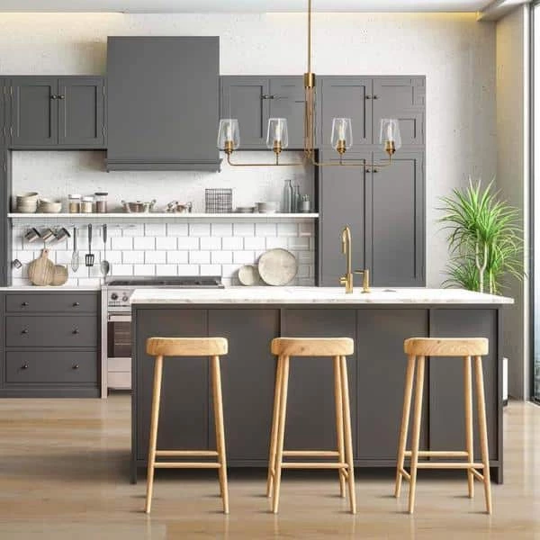 Holden - Metal and Glass 4 Light Chandelier, Brushed Bronze by Robert Stevenson Lighting 10 Holden - Metal and Glass 4 Light Chandelier, Brushed Bronze by Robert Stevenson Lighting - Image 8