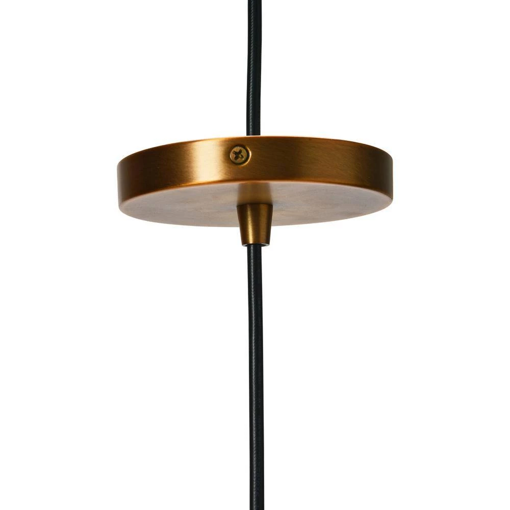Celia - 1 Faceted Crystal and Metal Pendant Light, Brushed Bronze by Robert Stevenson Lighting 6 Celia - 1 Faceted Crystal and Metal Pendant Light, Brushed Bronze by Robert Stevenson Lighting - Image 4