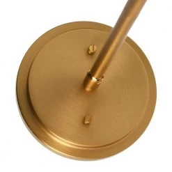 Cooper - Brushed Gold Metal Ceiling Light with Shade by Robert Stevenson Lighting -Litton Lane Sales brushed gold robert stevenson lighting pendant lights ec1155b fa 1000