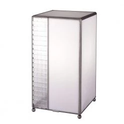 Fused Glass 14 in. Brushed Nickel Accent Lamp by Springdale Lighting